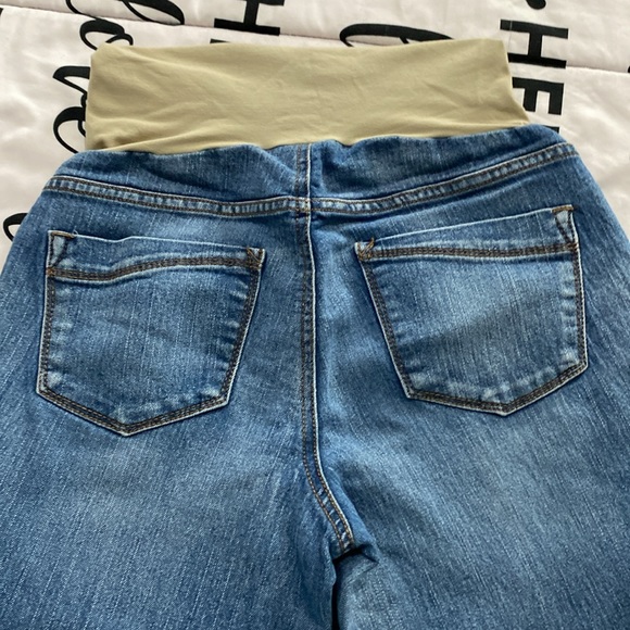 Indigo Blue Maternity jeans Sz S - Picture 3 of 5